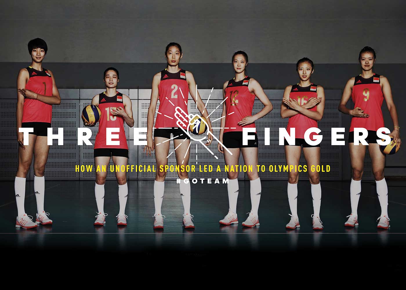 Mujiri Showcase Adidas Olympics Three Fingers